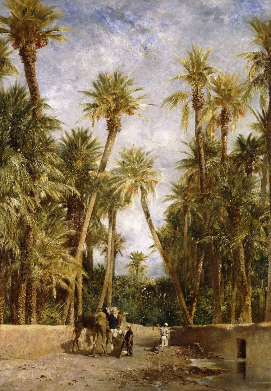 Oasis at Lagrunt, av Eugène Fromentin