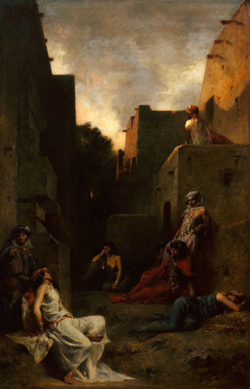 Kvinnor i Ouled Nayls, 1867 av Eugène Fromentin