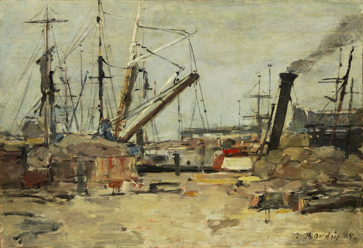 Trålarna av Eugene Louis Boudin