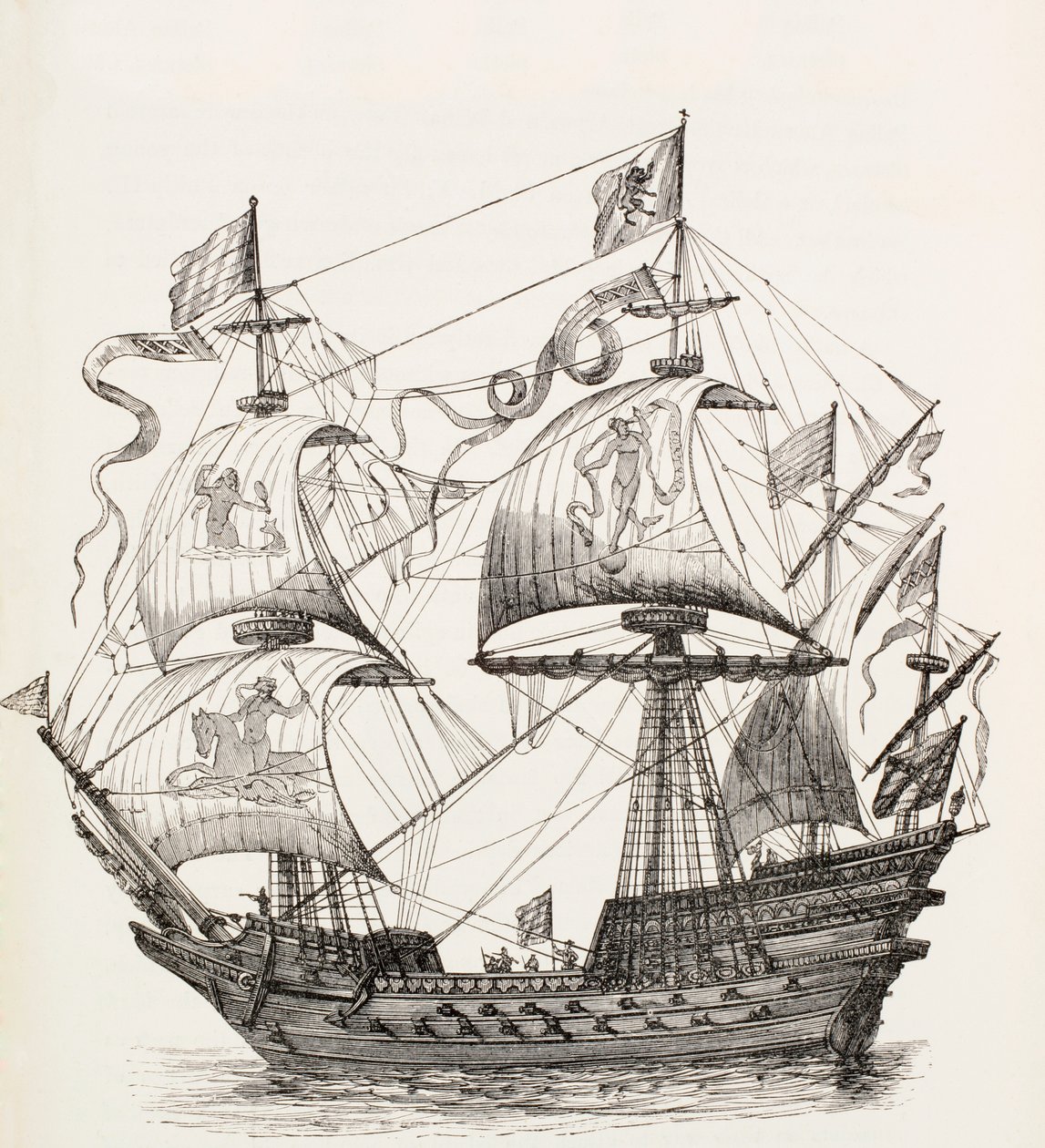 Krigsman på 1500-talet, c.1880 av European School