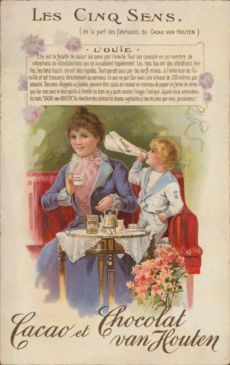 Hörsel (chromolitho) av European School