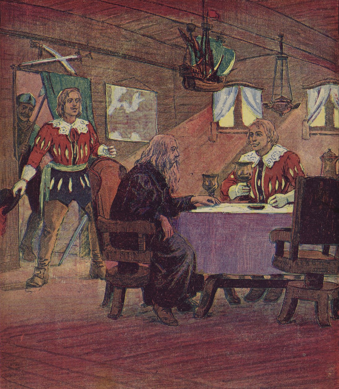 Klaus Störtebeker (färglitografi) av European School