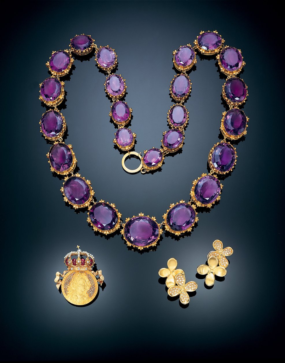 Halsband, c.1870 av European School