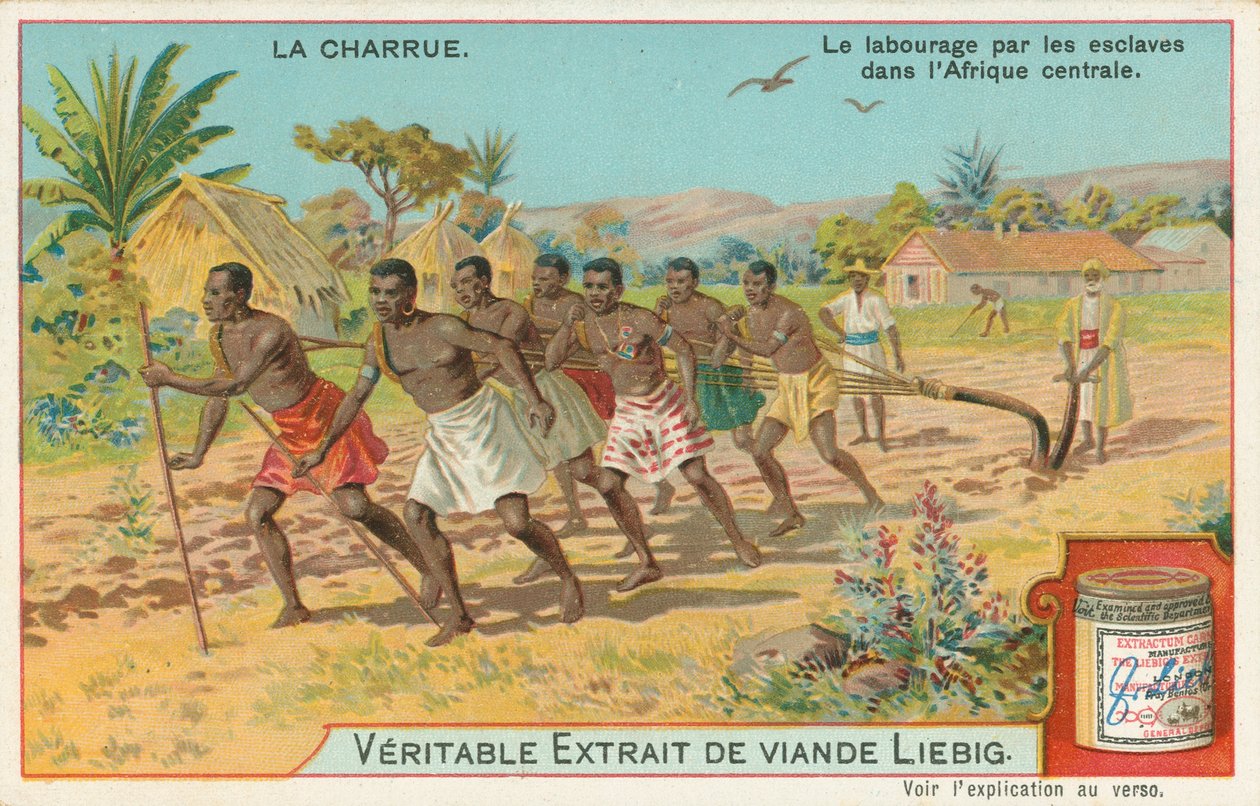 Plog, Liebig-kort, början av 1900-talet (chromo) av European School