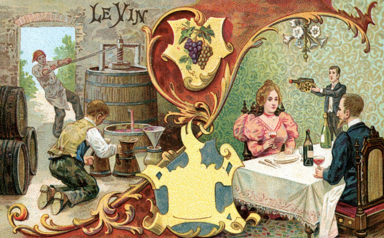 Vin, 1899 av European School