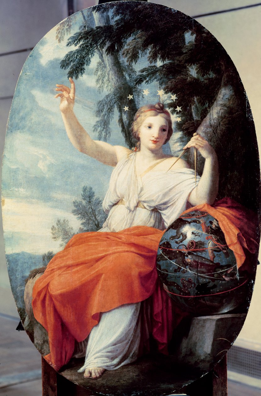 Musan Urania, 1646-47 av Eustache Le Sueur