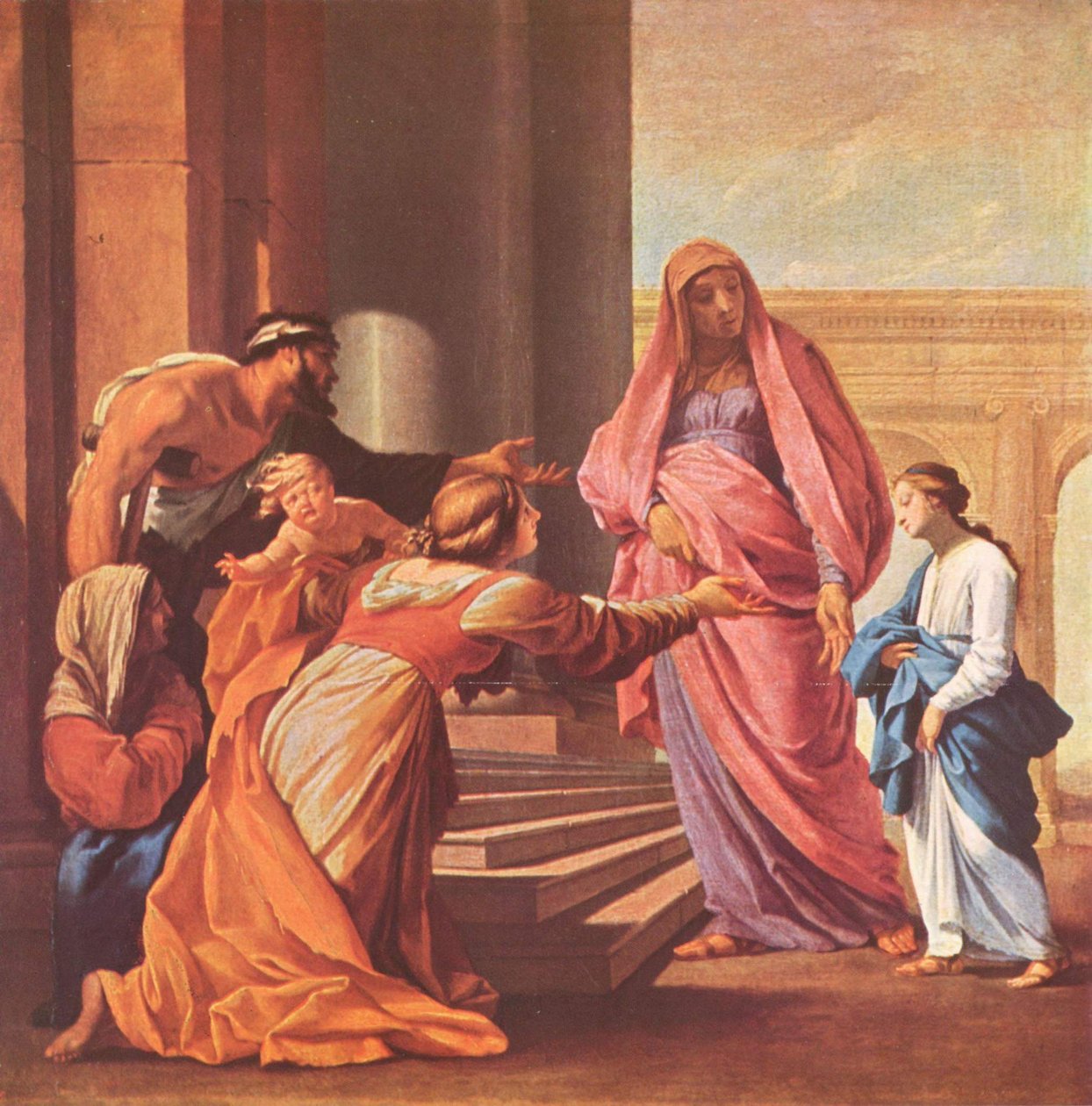 Jungfru Marias framställning av Eustache Le Sueur
