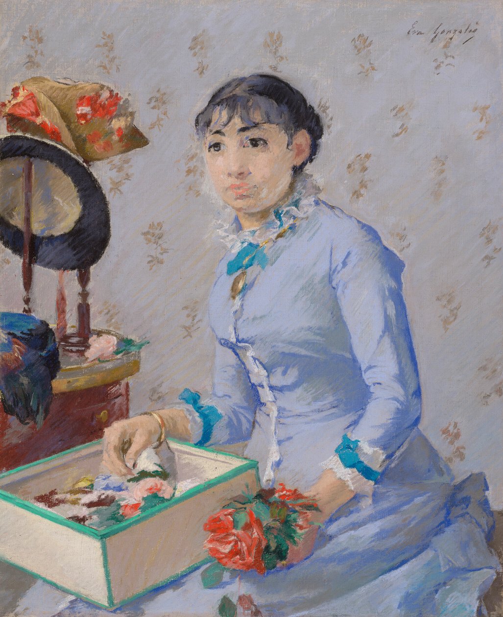 Milliner av Eva Gonzalès