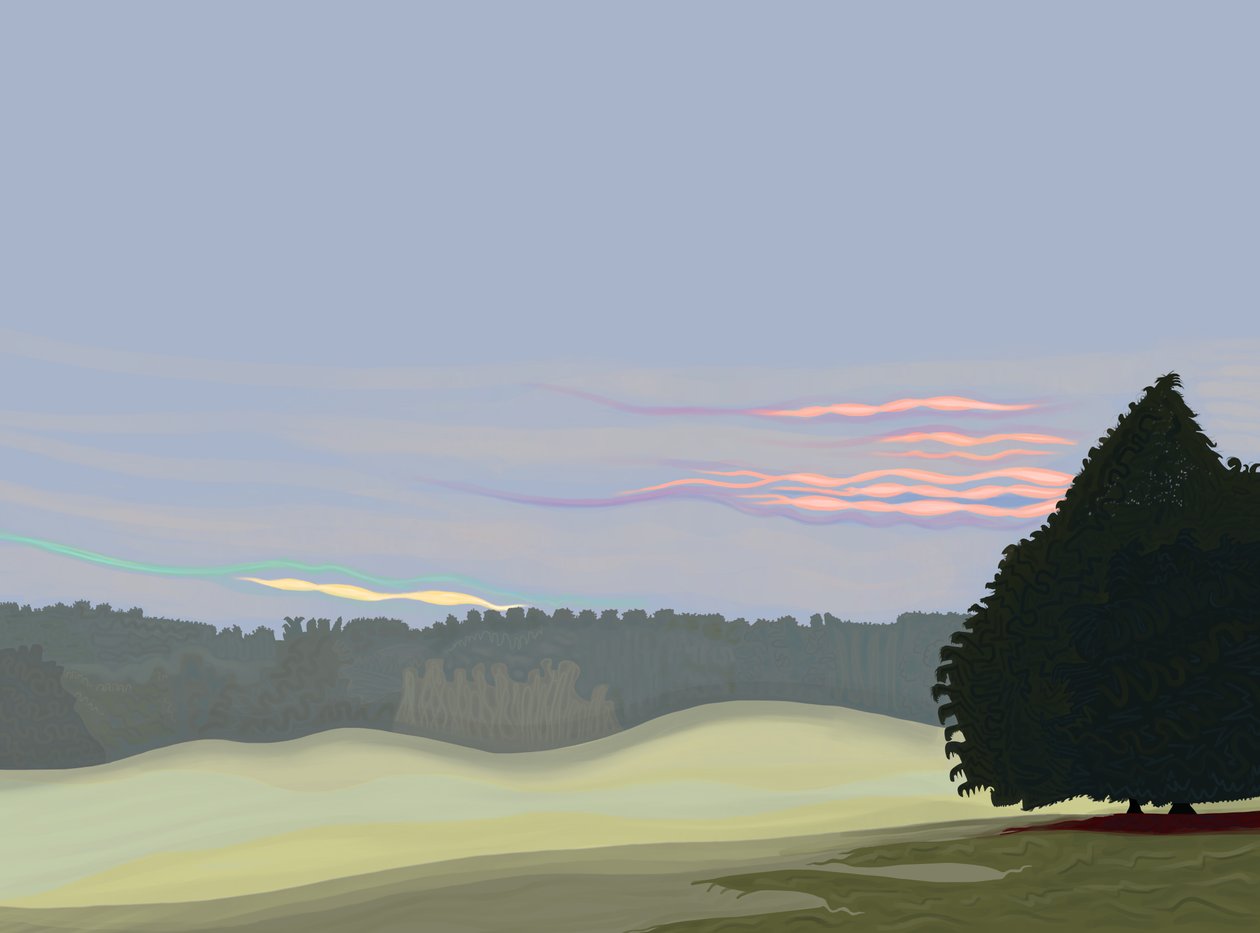 Sullivan Hill (digital konst) av Evan Sklar