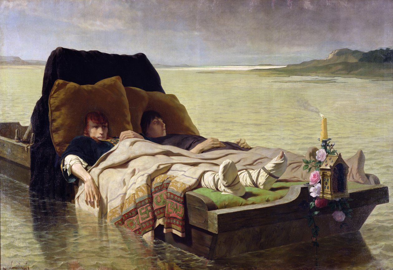 Enerves de Jumieges, 1880 av Evariste Vital Luminais