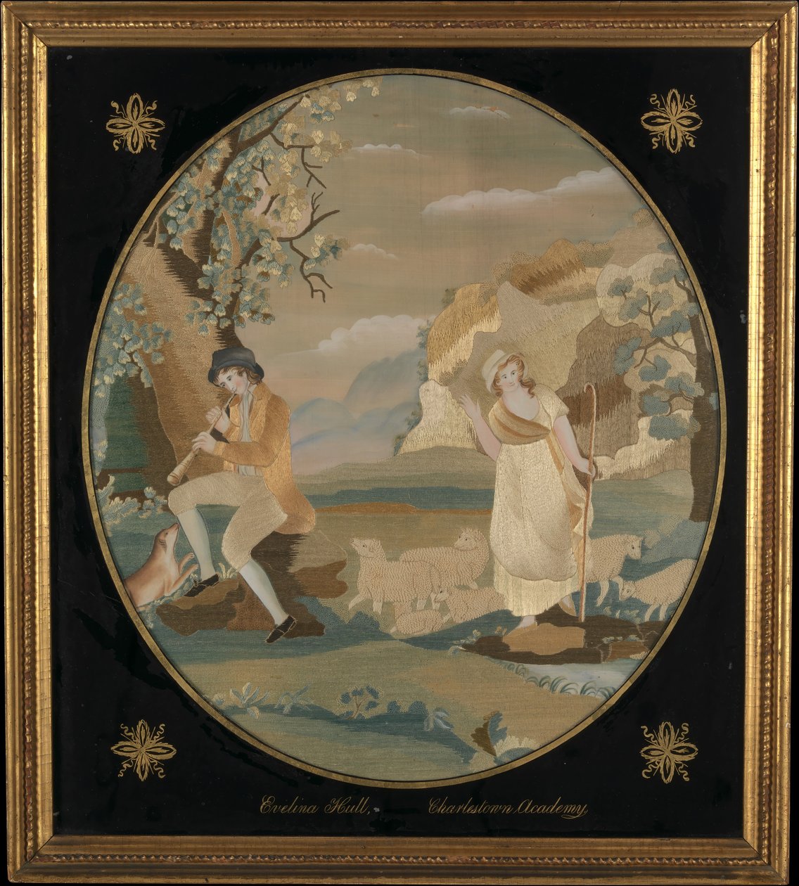 Alpernas herdinna, ca. 1812. av Evelina Hull