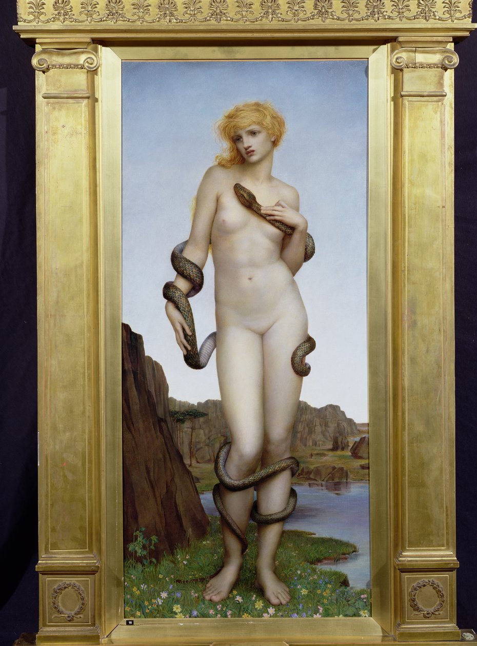 Cadmus och Harmonia, 1877 av Evelyn De Morgan