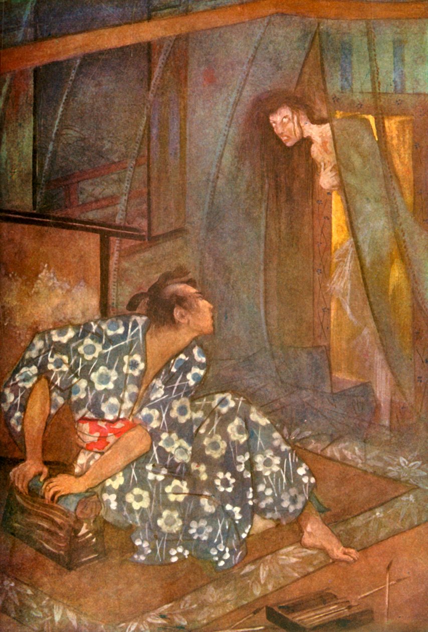 "A Kakemono Ghost", 1912. av Evelyn Paul