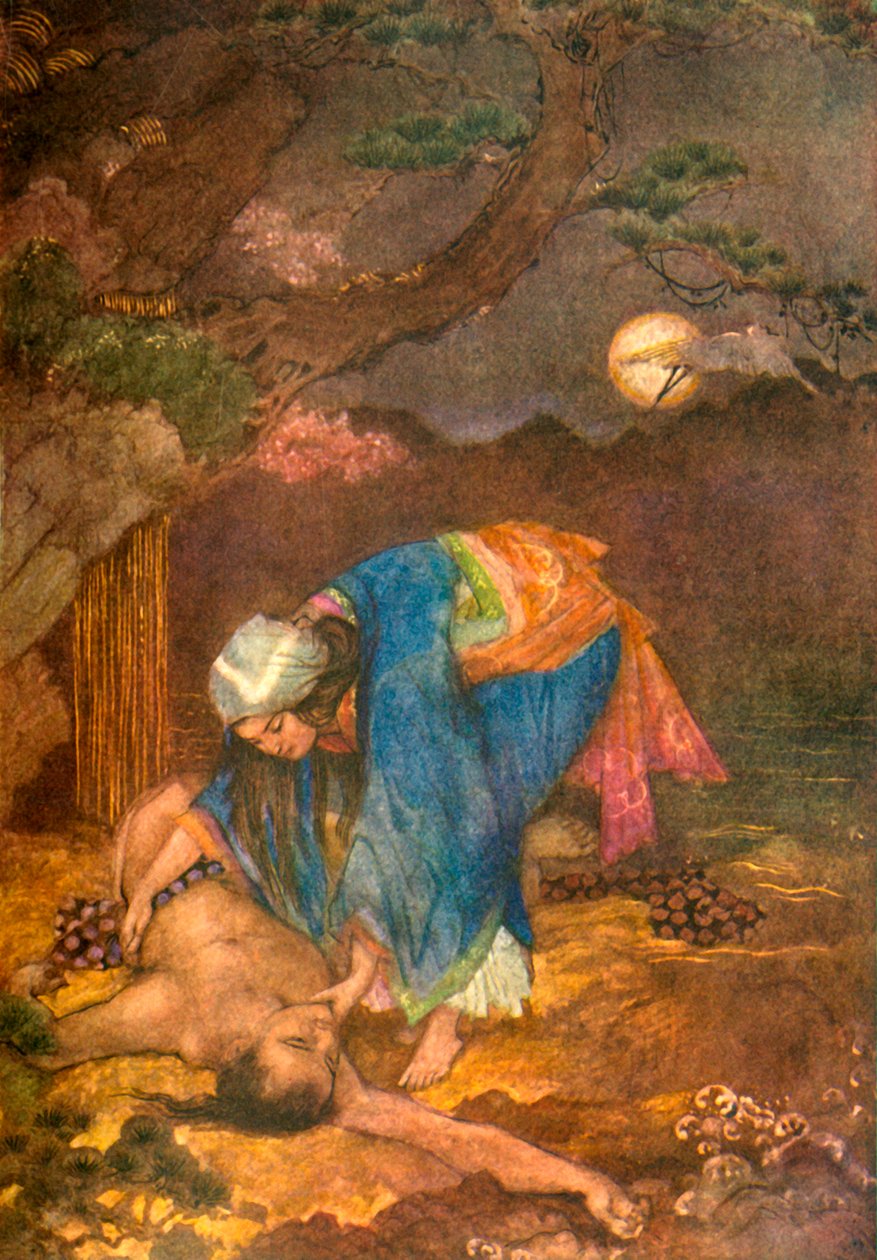 "Matsue Resques Theo", 1912. av Evelyn Paul