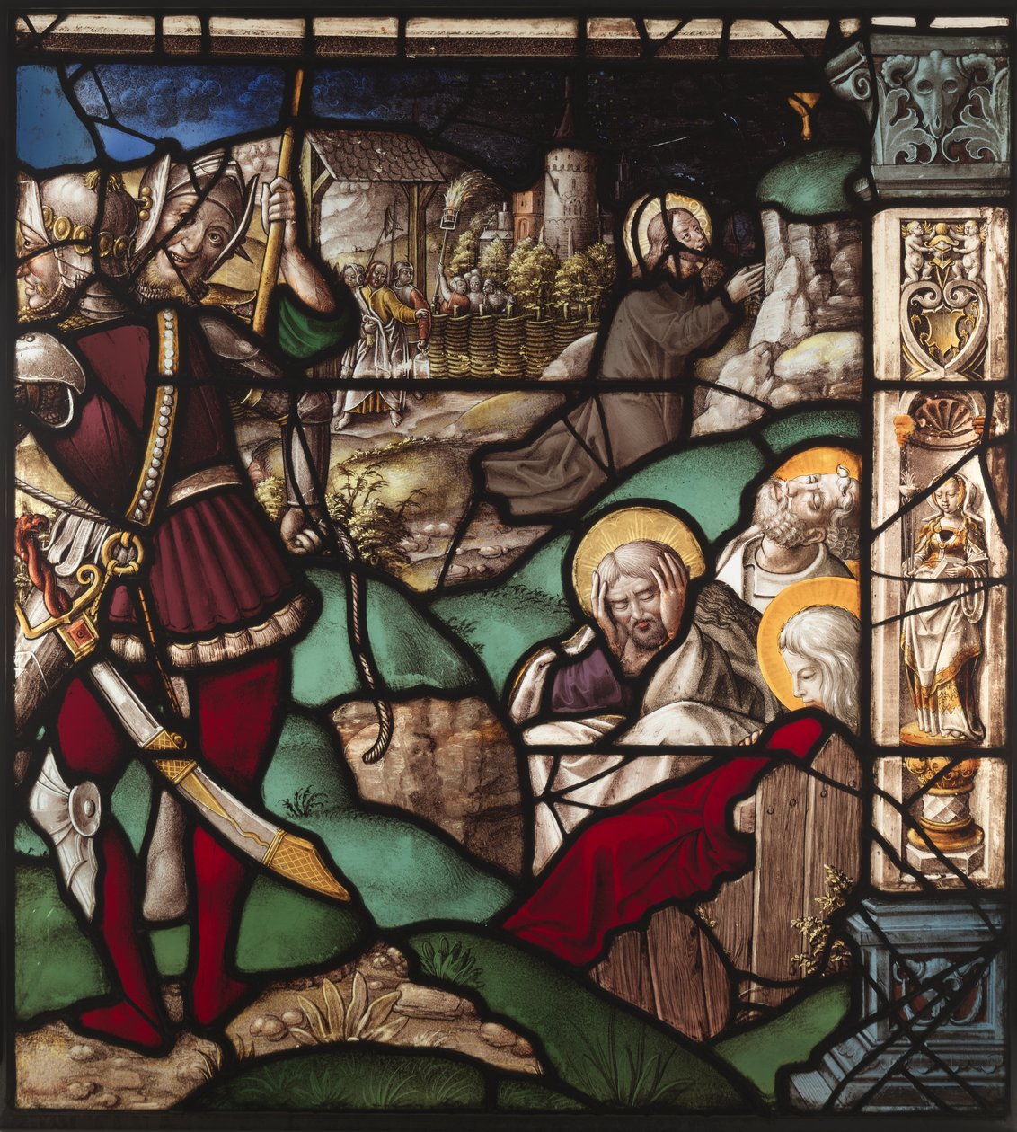 Kristus i Getsemane trädgård av Everhard Rensig
