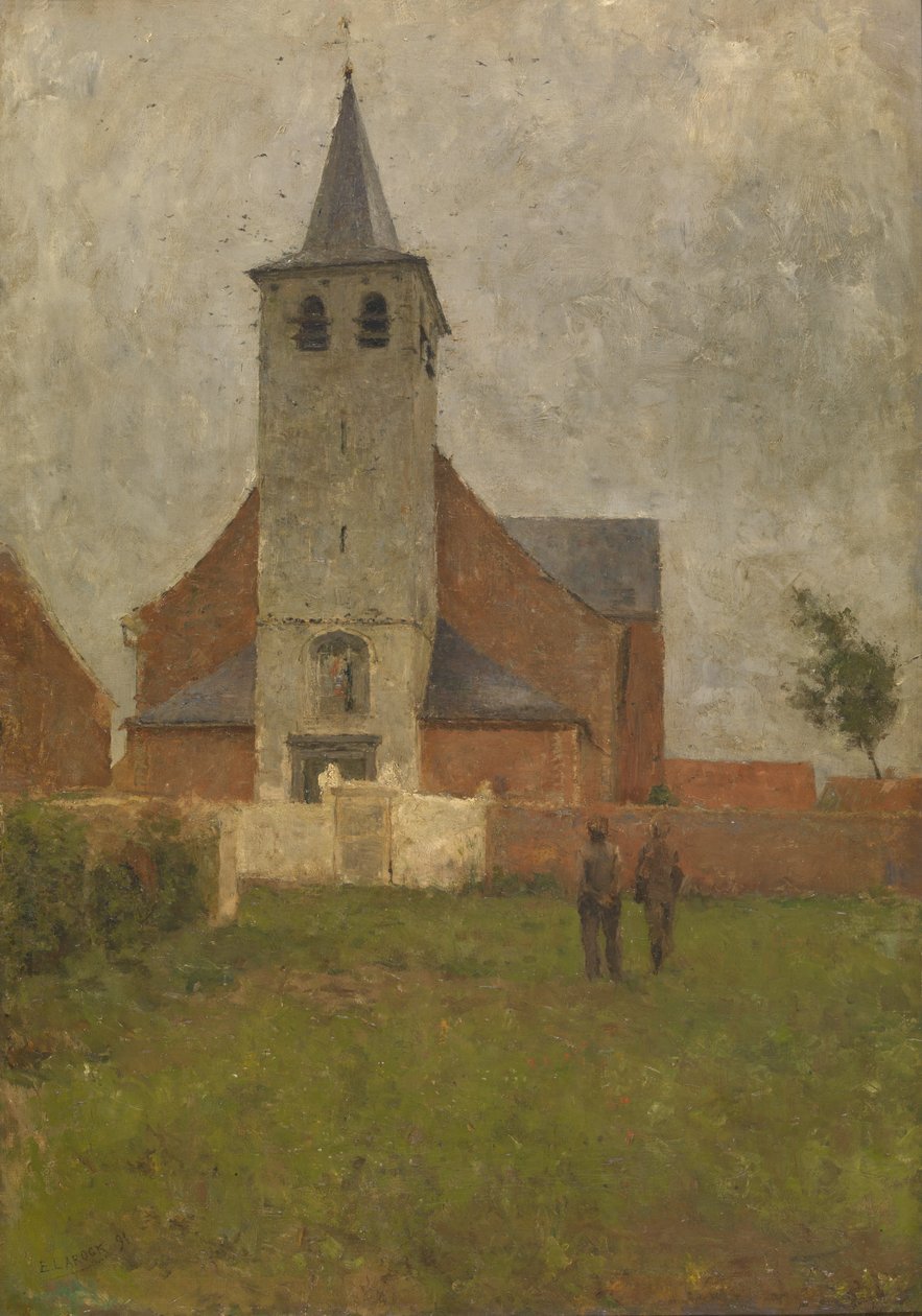Kerk van Kapelle-op-den-Bos av Evert Larock