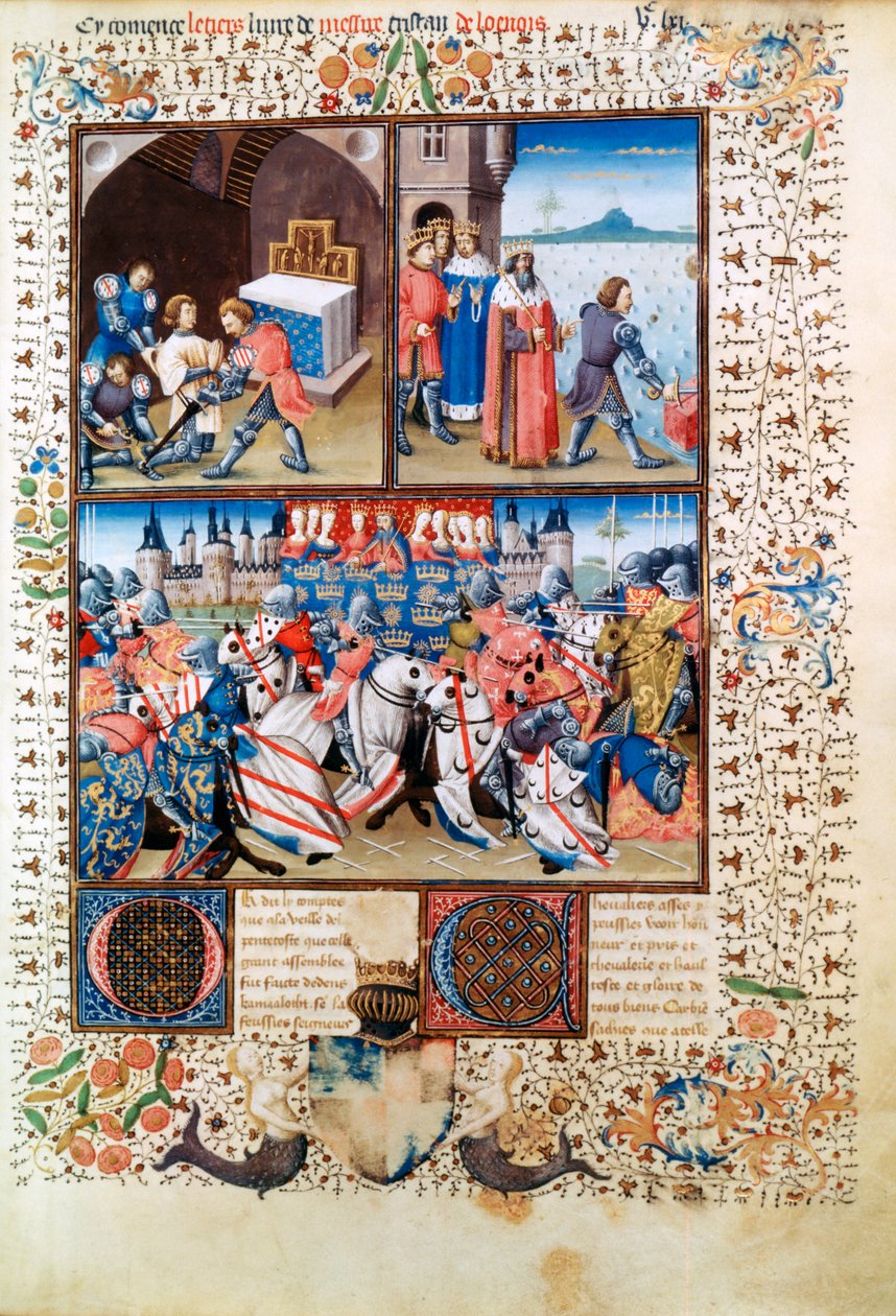 Galahad och Camelot, 1463 av Evrard d