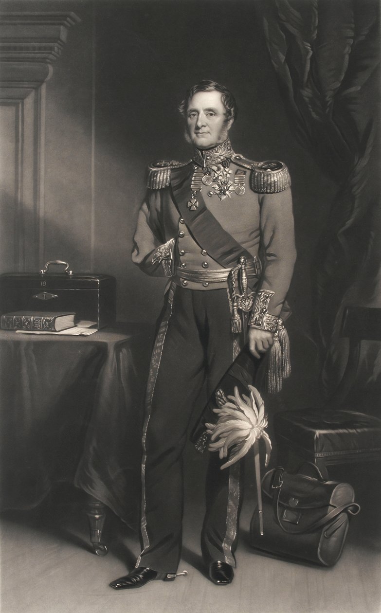 Fältmarskalk Lord Raglan av F. Grant
