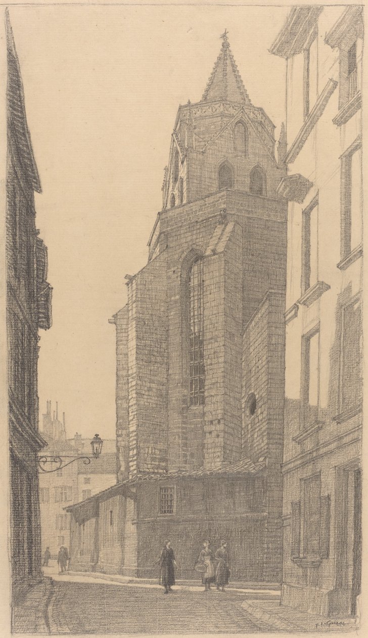 Absid av St.-Didier, Avignon av F.L. Griggs