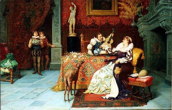 Ett musikaliskt mellanspel av F. Berganini