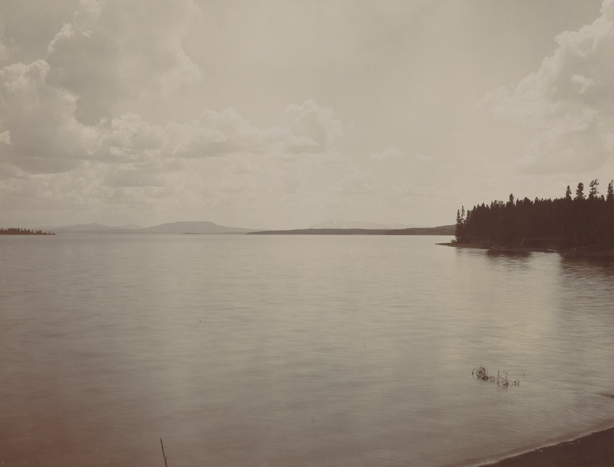 Yellowstone sjön av F. Jay Haynes