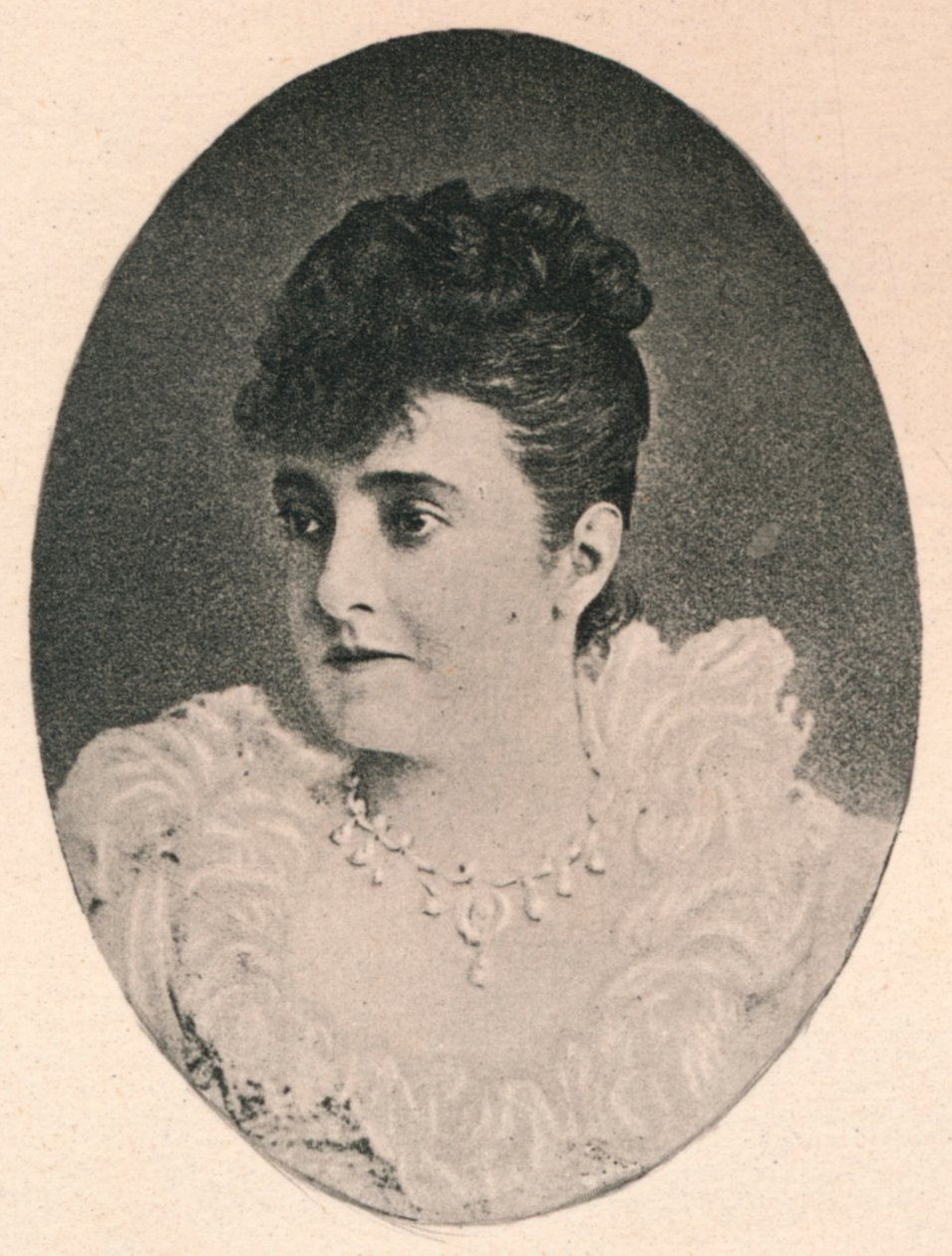 Patti, c1890, 1895 av F. Jenkins Heliog