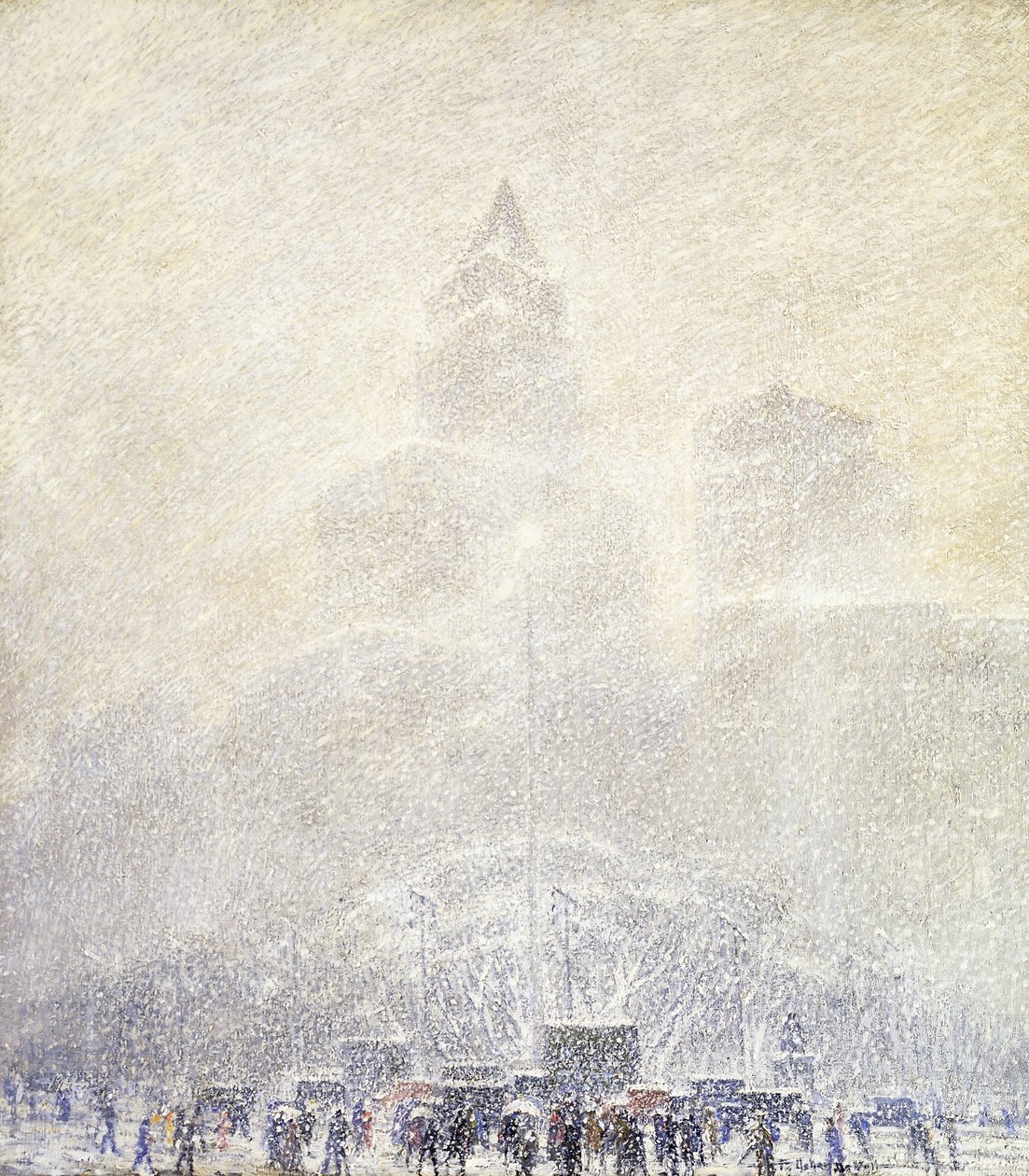 Eternal Light, Madison Square, vinter av F. Usher de Voll
