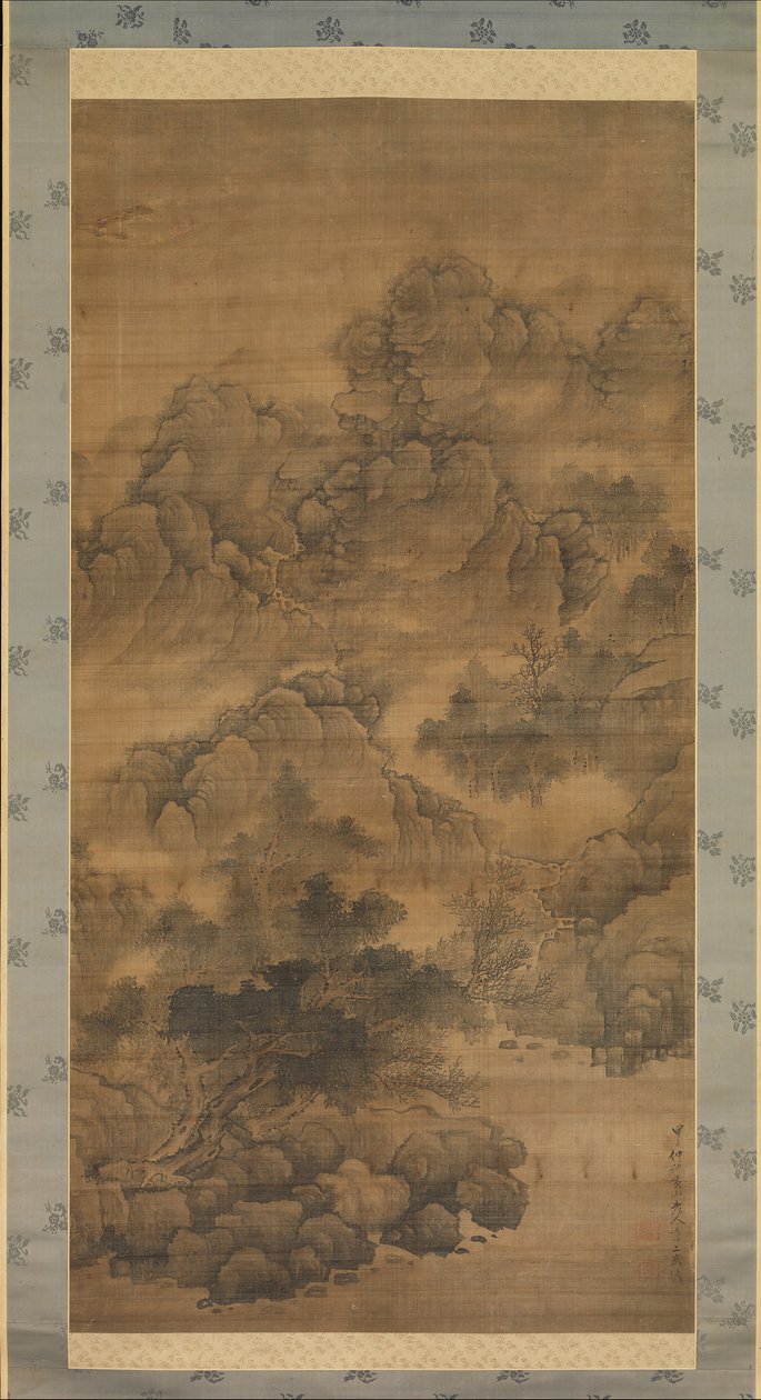Molniga berg, 1684. av Fa Ruozhen