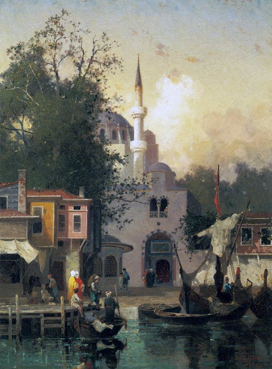 Konstantinopel, 1874 av Fabius Brest