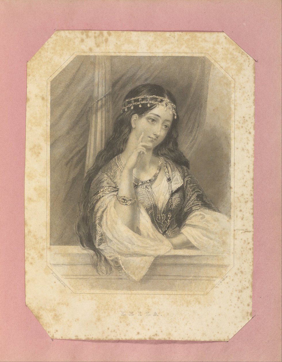 Leila av Fanny Corbeaux