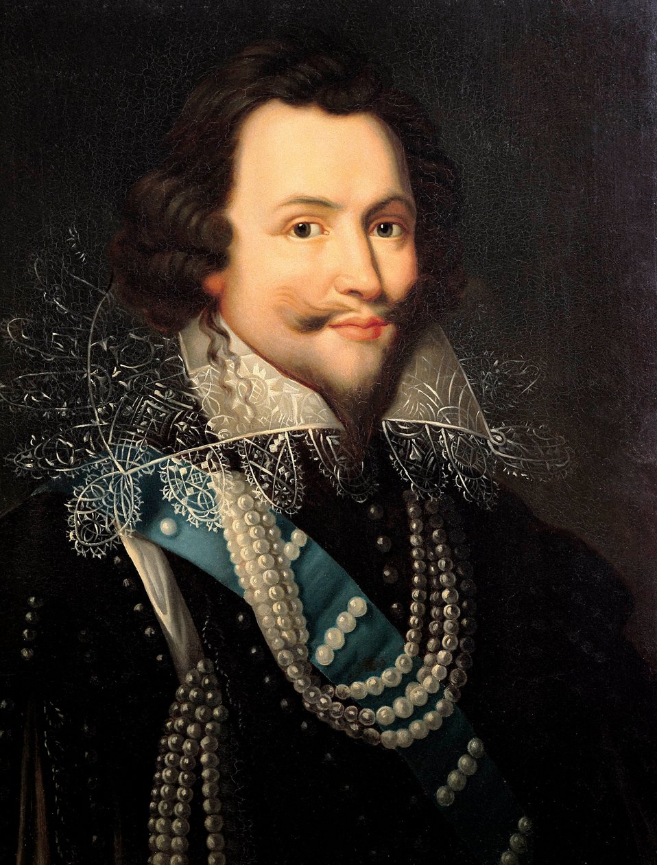 Porträtt av George Villiers av Fanny Robert