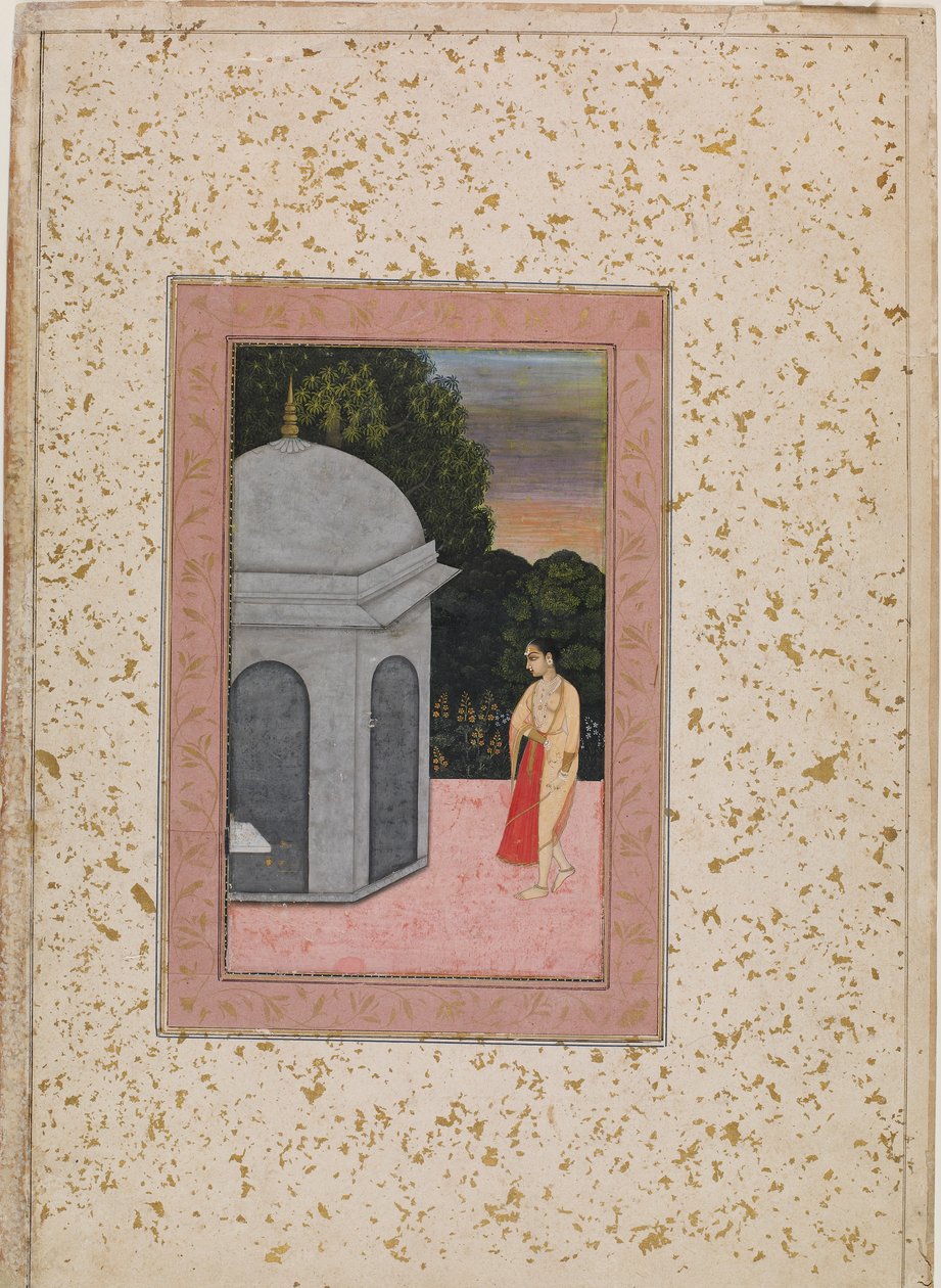 Ett besök i ett tempel av Faqirullah Khan