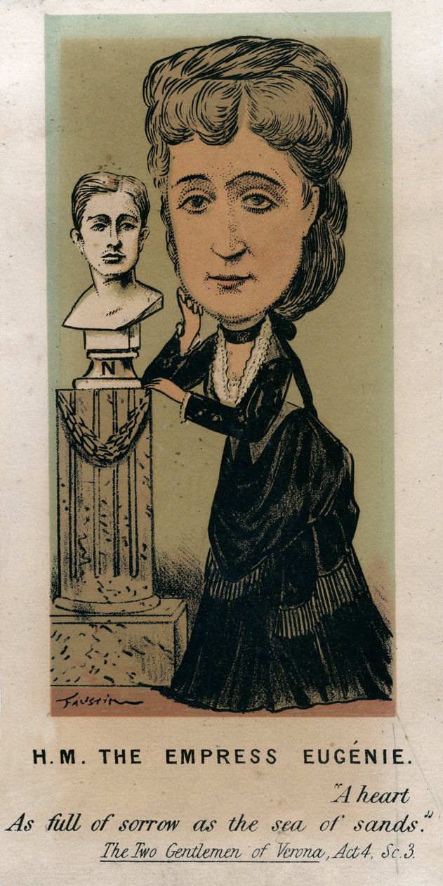 HM kejsarinnan Eugénie, c1879. av Faustin