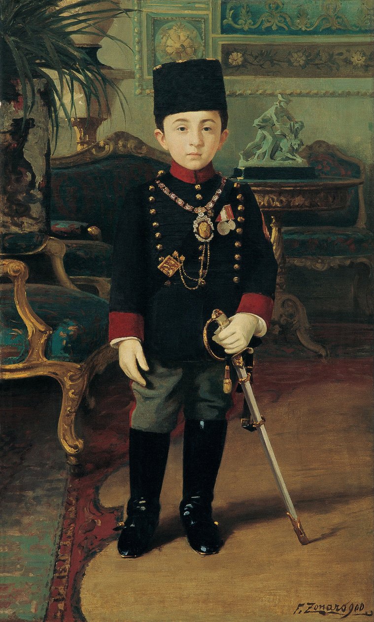 Prins Abdurrahim Hayri Efendi av Fausto Zonaro
