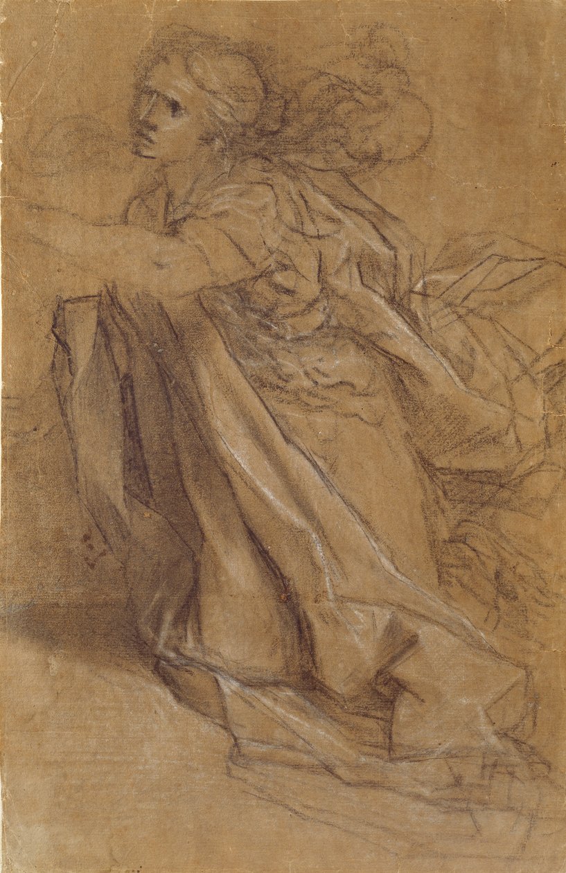 Magdalena, sent 1500-tal av Federico Barocci