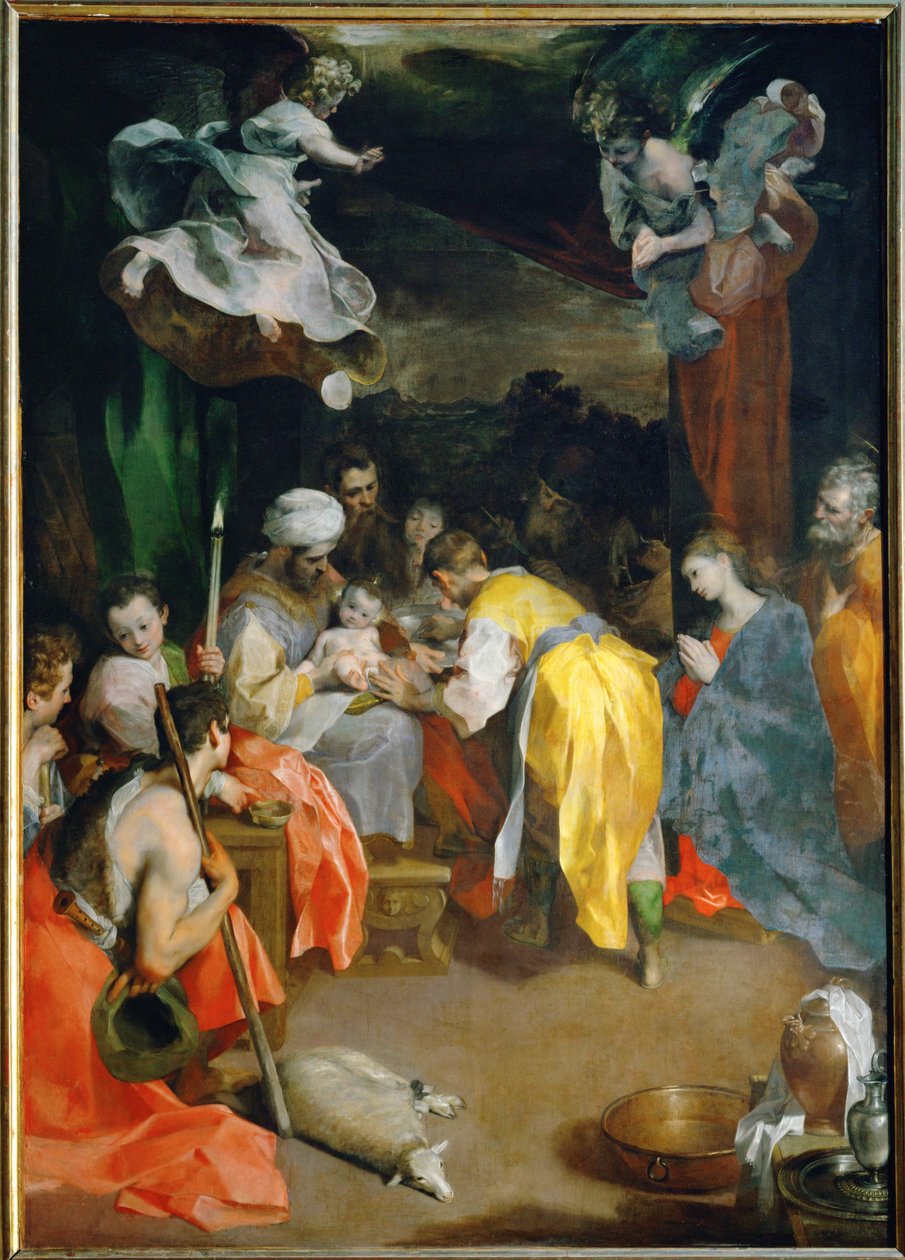 Omskärelsen ... av Federico Fiori Barocci or Baroccio