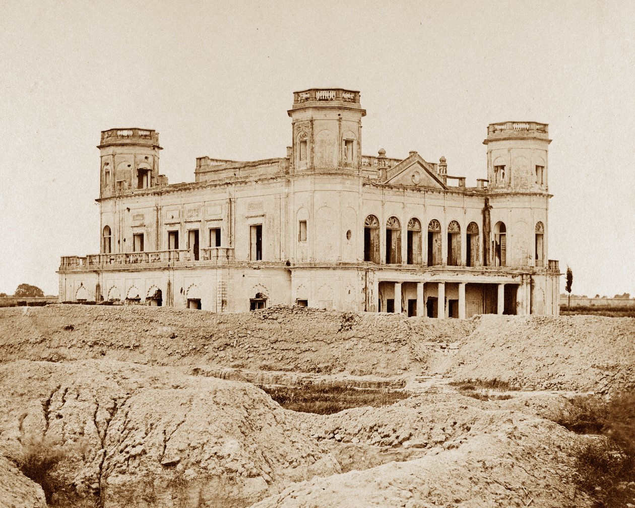 Alambagh Palace, Lucknow av Felice Beato