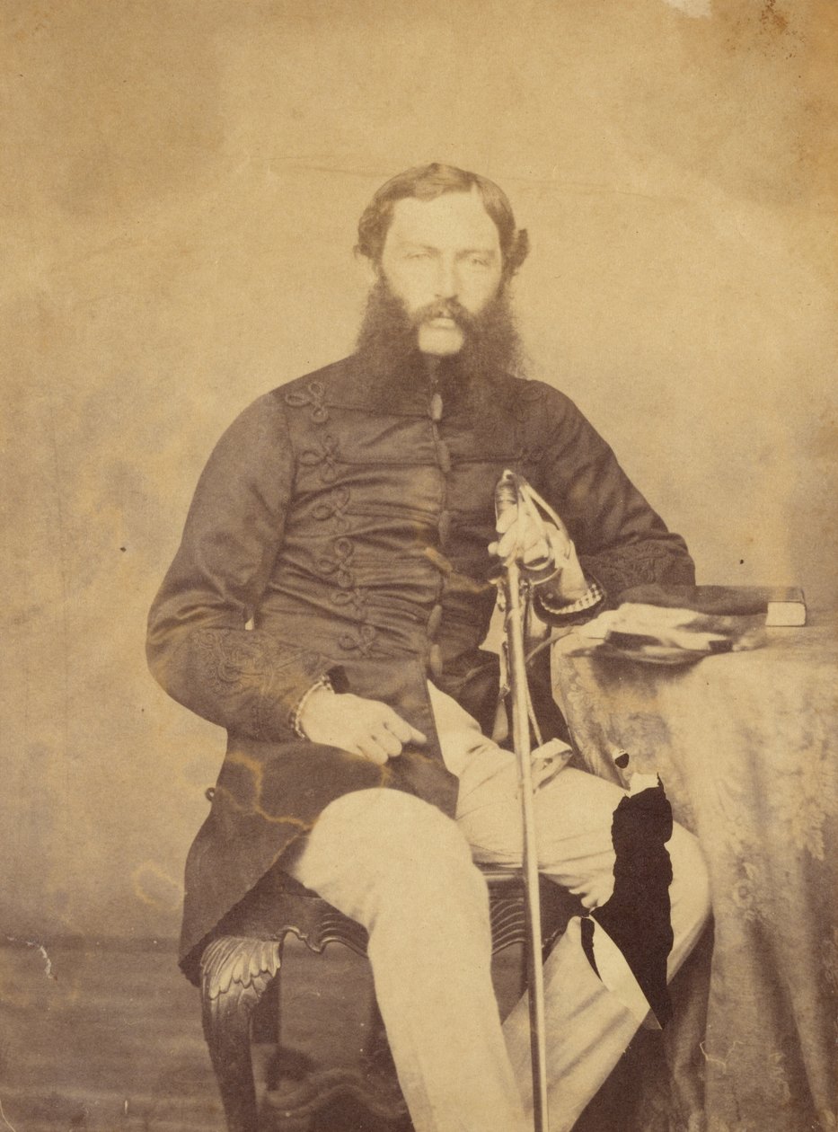 Major Desborough av Felice Beato