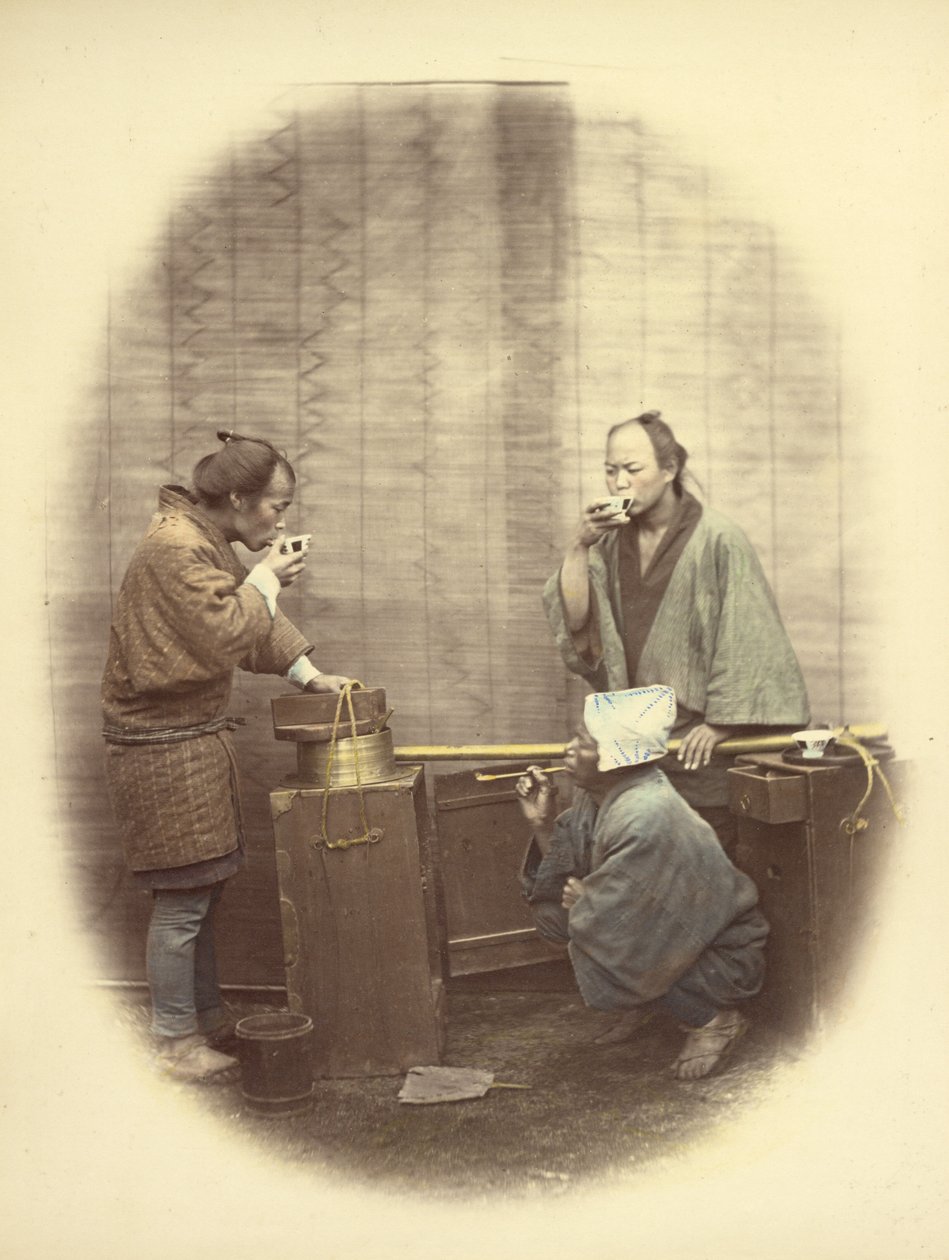 Saki Säljare av Felice Beato