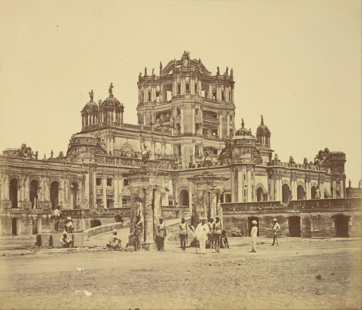 Martinière College av Felice Beato