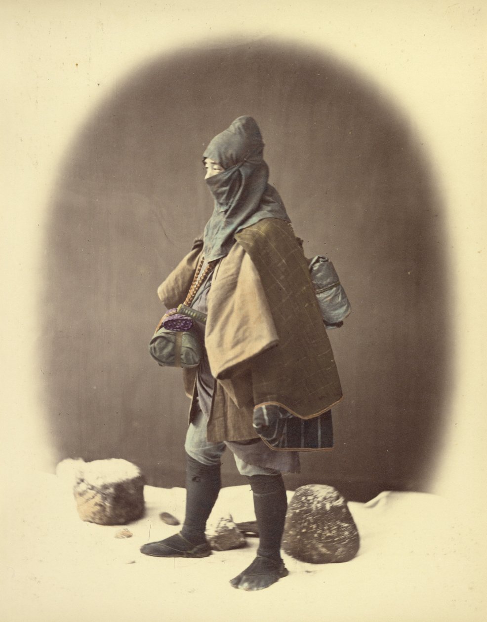 Resande köpman av Felice Beato
