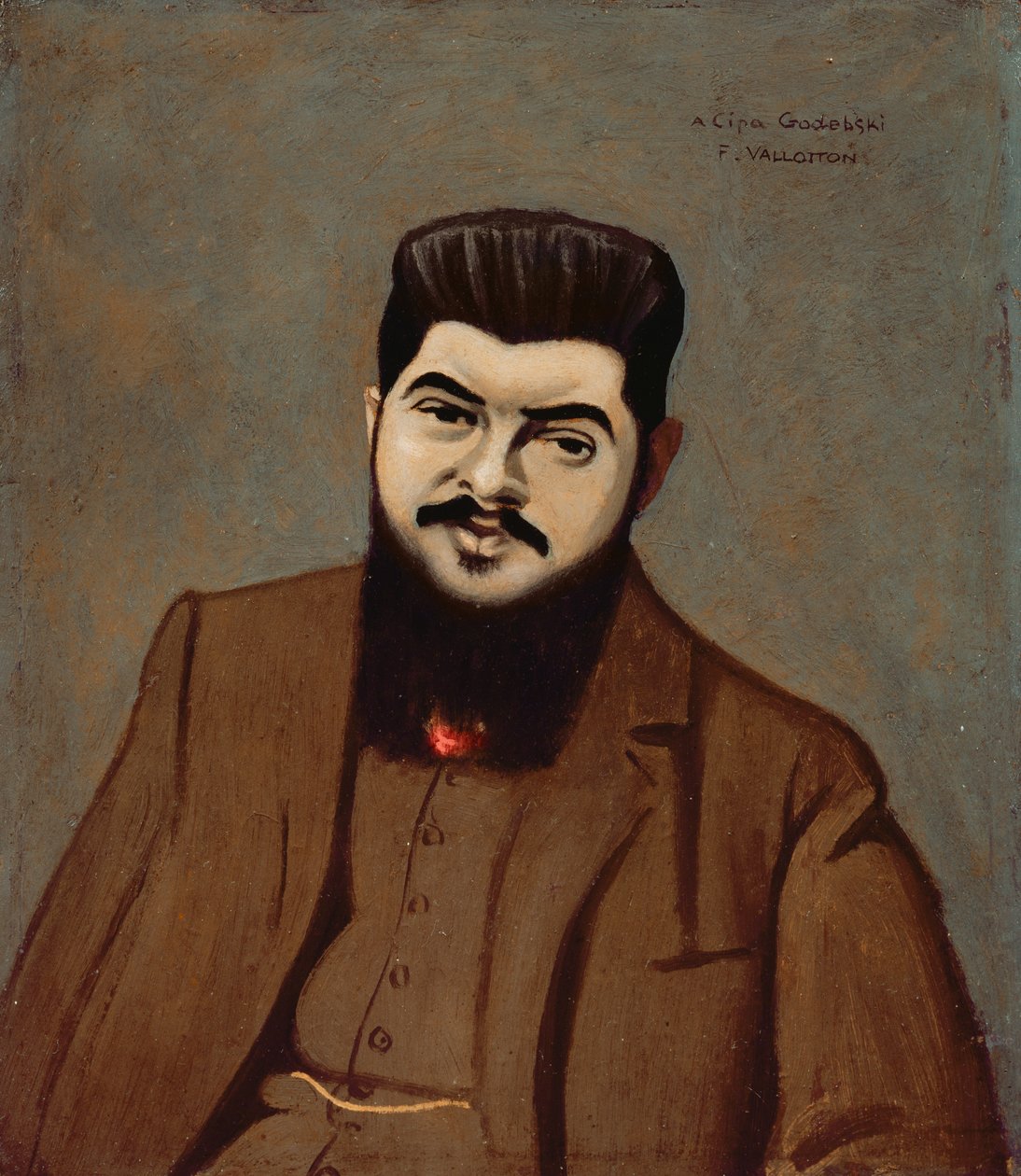 Cipa Godebski, 1902 av Felix Edouard Vallotton