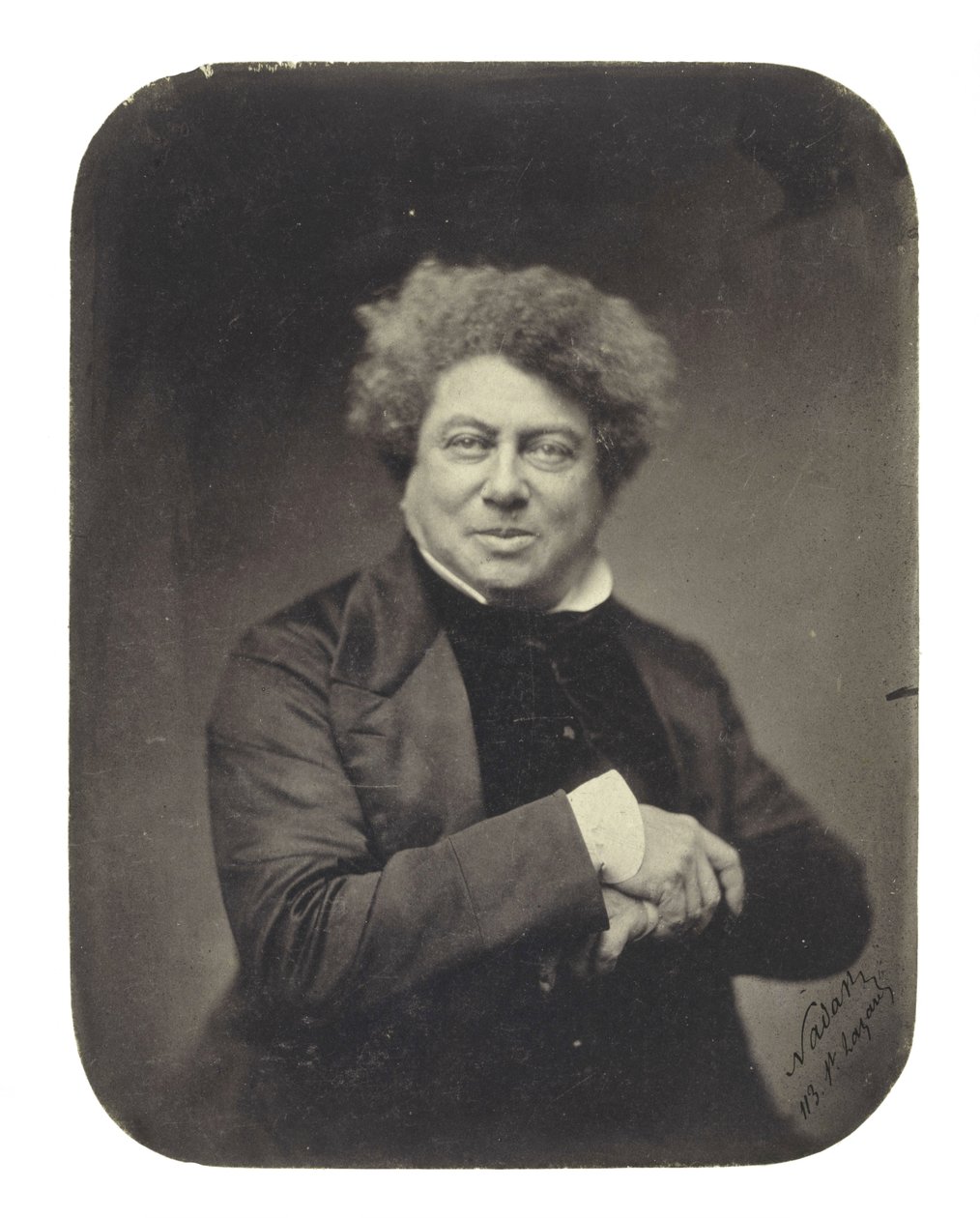 Alexander Dumas père (1802-1870) av Nadar
