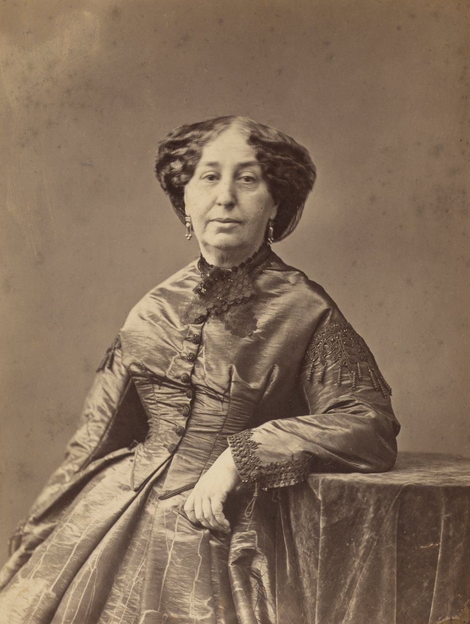 George Sand av Nadar