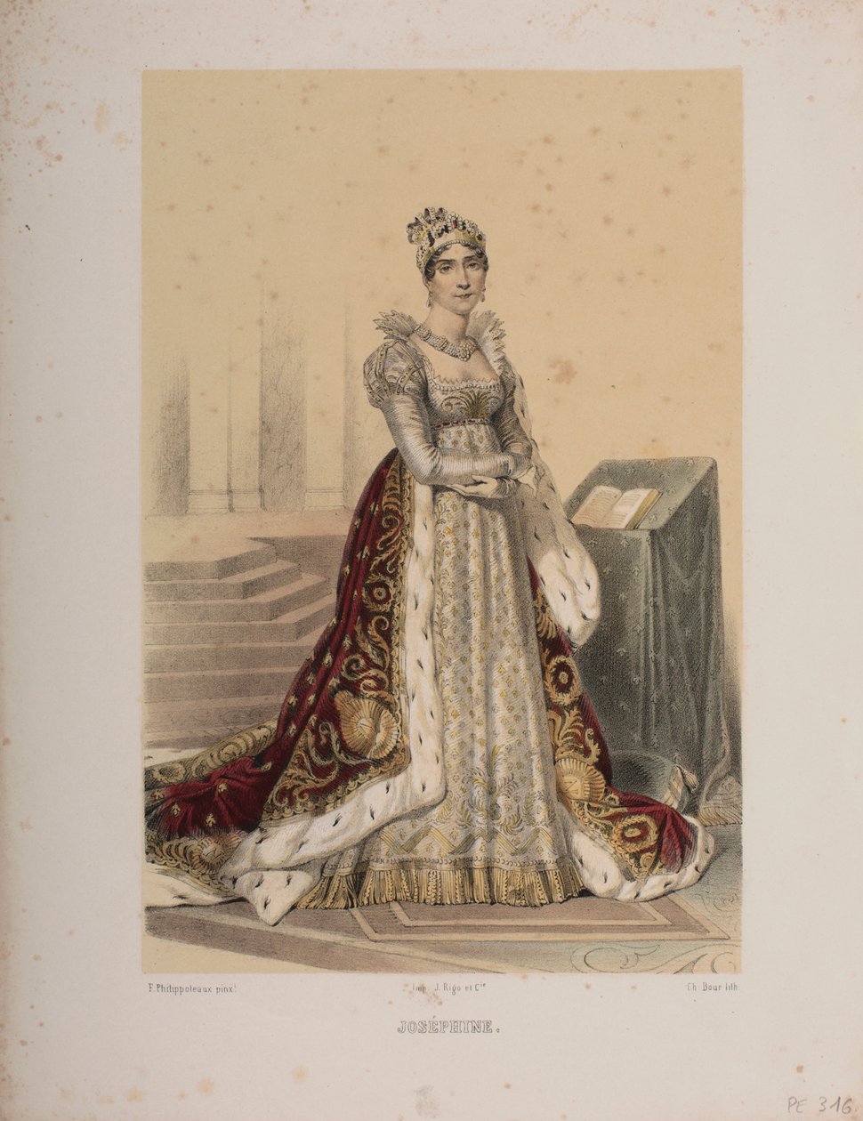 Josephine av Felix Philippoteaux
