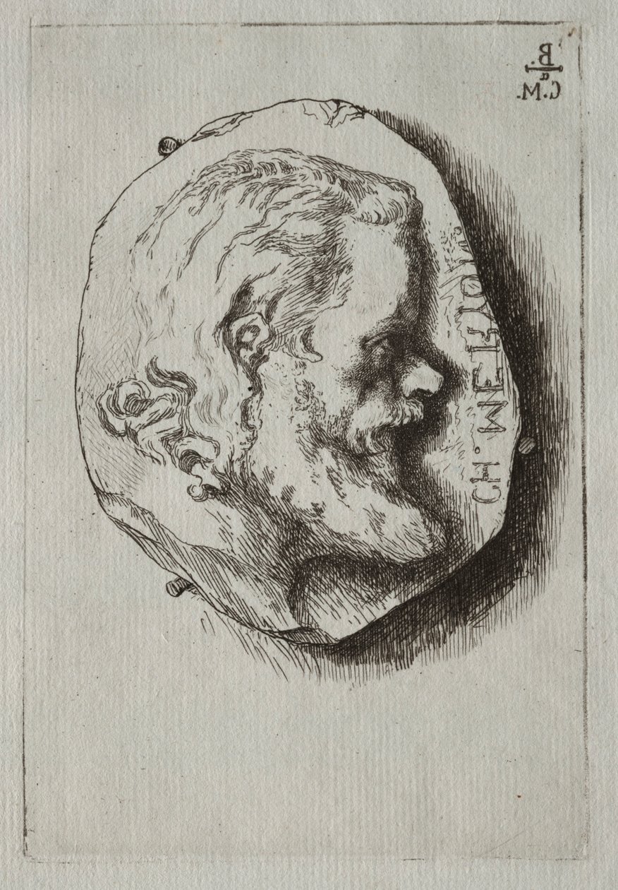 Charles Meryon, 1854. av Felix Bracquemond
