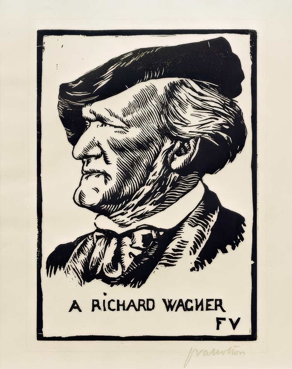 En Richard Wagner av Felix Edouard Vallotton