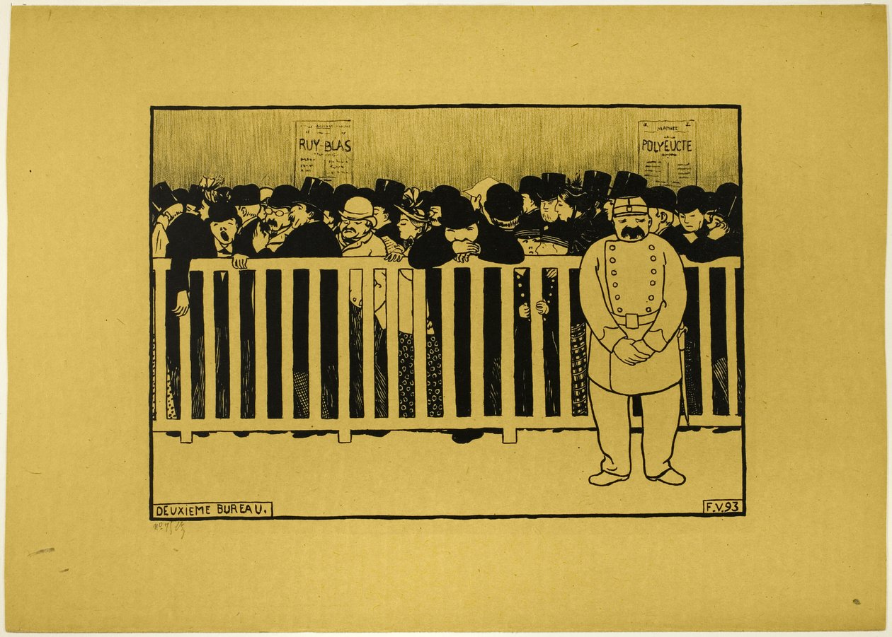 Box Office av Felix Edouard Vallotton