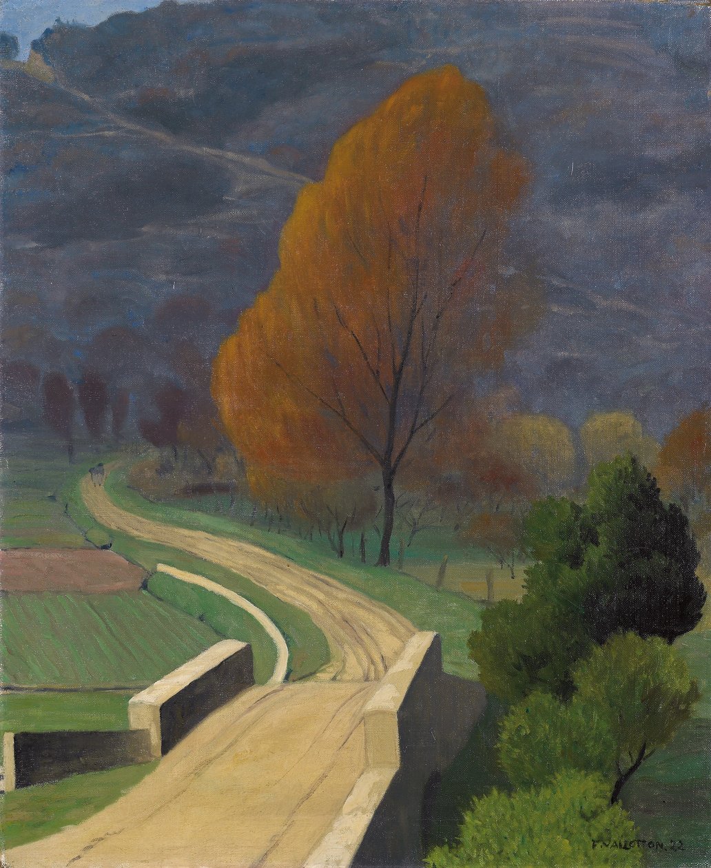 Bron över Beal, 1922 av Felix Edouard Vallotton