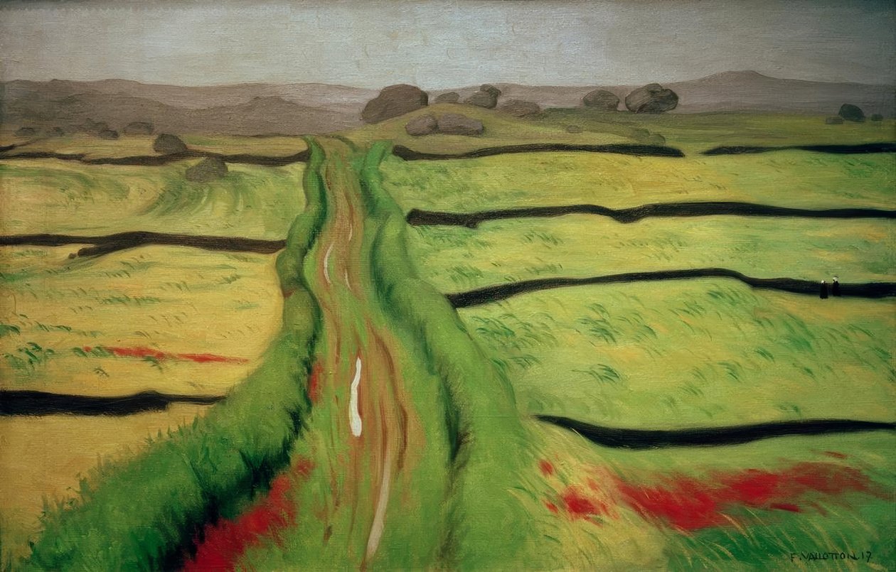 Stig i heden av Felix Edouard Vallotton